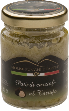 vasetto di paté di carciofi al tartufo